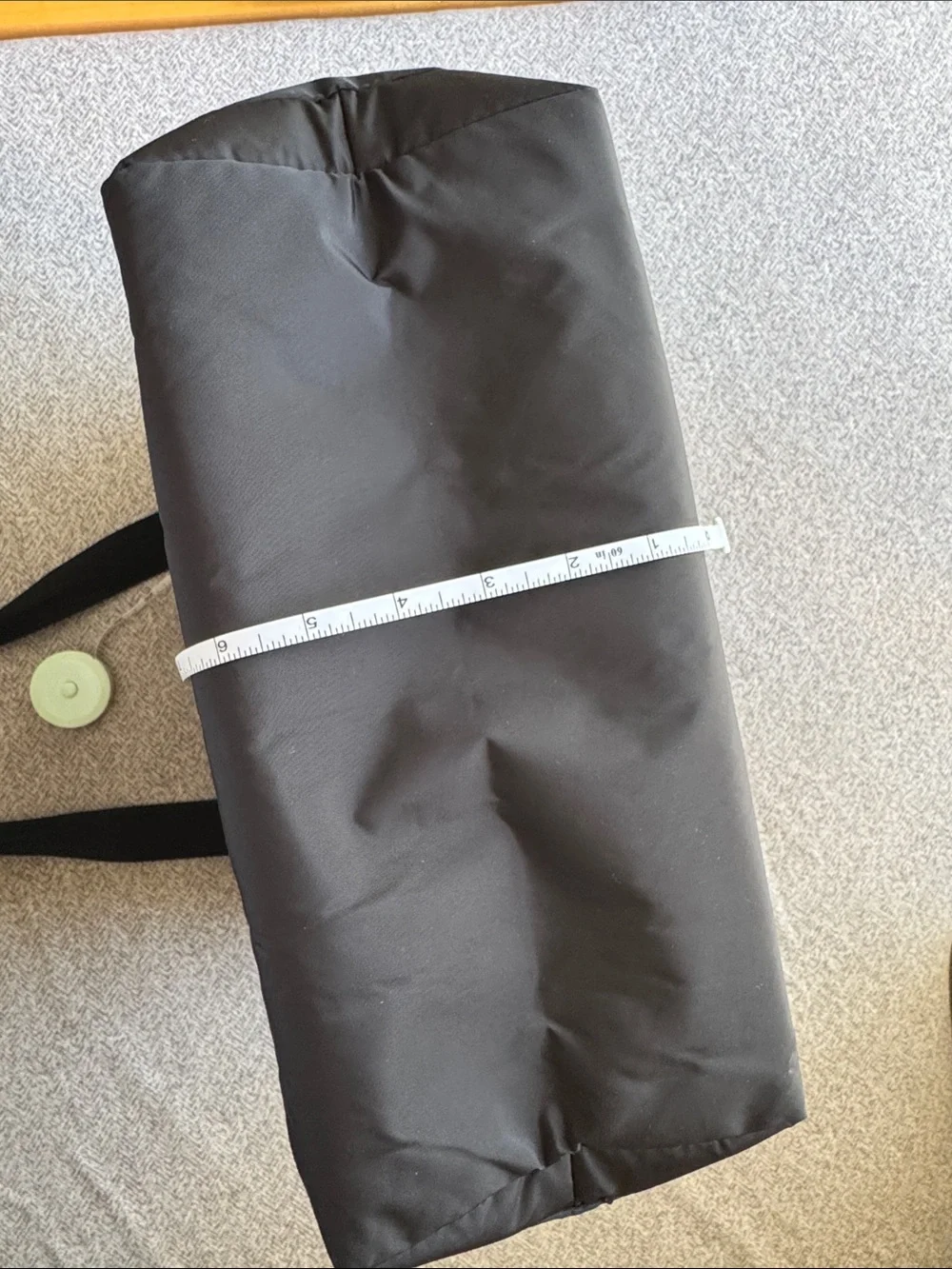 adidas Black Nylon Messenger Tote with Adjustable Strap